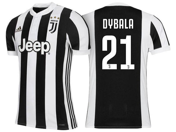 Men 21 Paulo Dybala Jersey Home Soccer Juventus Jersey 2018 Serie A - fastssd - Soccer Jersey - CrazyKill