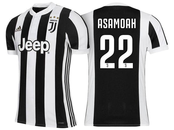 Men 22 Kwadwo Asamoah Jersey Home Soccer Juventus Jersey 2018 Serie A - fastssd - Soccer Jersey - CrazyKill