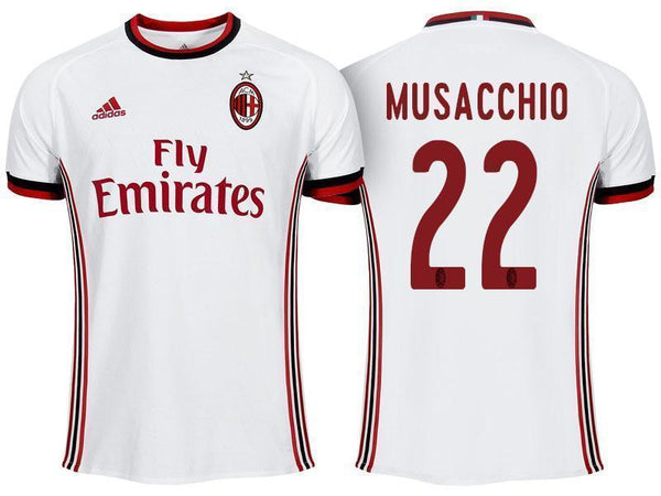 Men 22 Mateo Musacchio Jersey Away Soccer AC Milan Jersey 2018 Serie A - fastssd - Soccer Jersey - CrazyKill