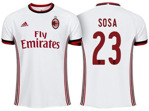 Men 23 Jose Sosa Jersey Away Soccer AC Milan Jersey 2018 Serie A - fastssd - Soccer Jersey - CrazyKill