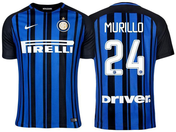 Men 24 Jeison Murillo Jersey Home Soccer Inter Milan FC Jersey 2018 Serie A - fastssd - Soccer Jersey - CrazyKill