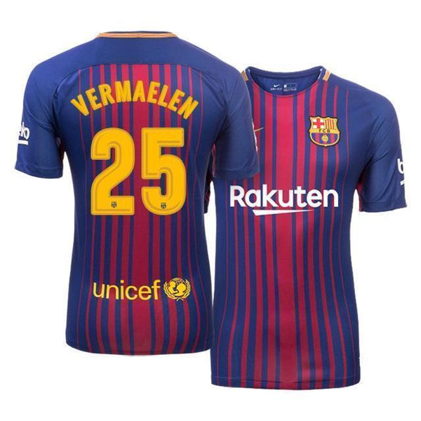 Men 25 Thomas Vermaelen Jersey Soccer Barcelona Jersey 2018 La Liga - fastssd - Soccer Jersey - CrazyKill