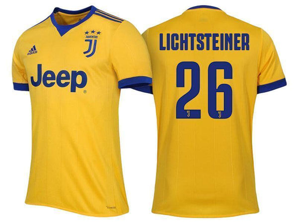 Men 26 Stephan Lichtsteiner Jersey Away Soccer Juventus Jersey 2018 Serie A - fastssd - Soccer Jersey - CrazyKill