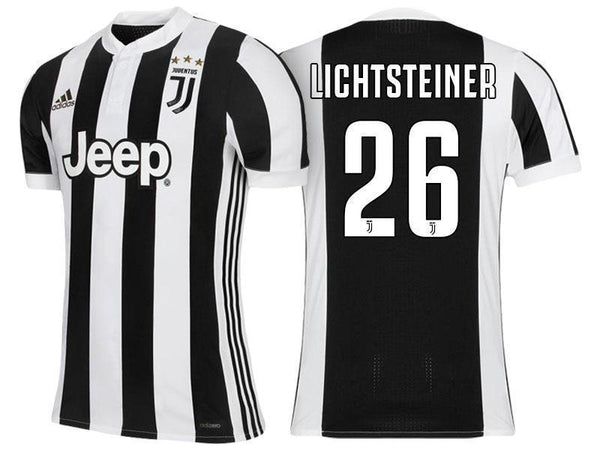 Men 26 Stephan Lichtsteiner Jersey Home Soccer Juventus Jersey 2018 Serie A - fastssd - Soccer Jersey - CrazyKill