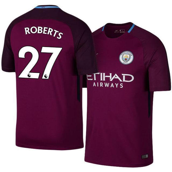 Men 27 Patrick Roberts Away Soccer Manchester City Jersey Premier League - fastssd - Soccer Jersey - CrazyKill