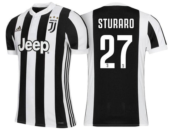 Men 27 Stefano Sturaro Jersey Home Soccer Juventus Jersey 2018 Serie A - fastssd - Soccer Jersey - CrazyKill