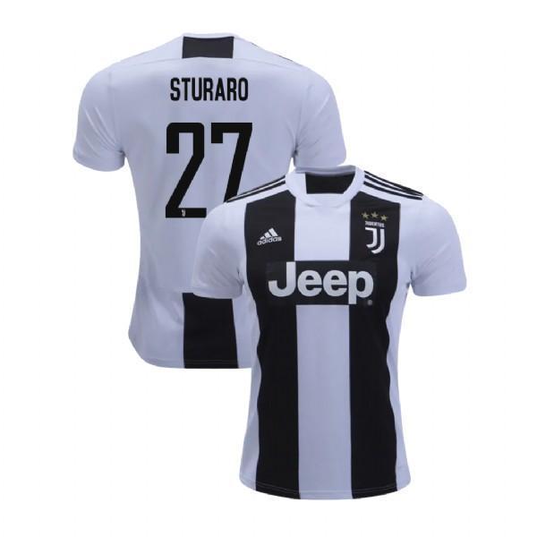 Men 27 Stefano Sturaro Jersey Home Soccer Juventus Jersey 2019 Serie A - fastssd - Soccer Jersey - CrazyKill