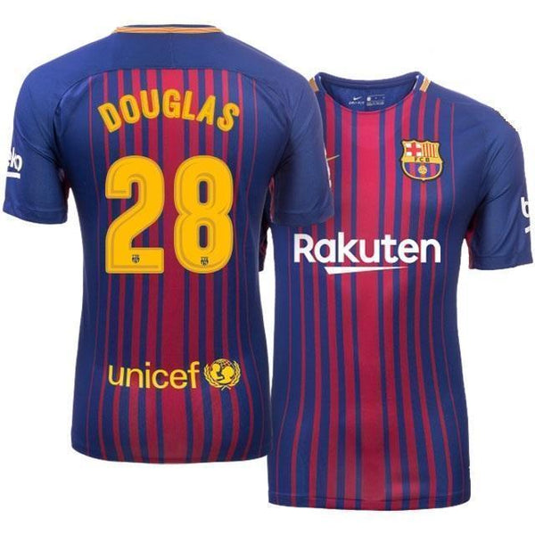 Men 28 Douglas Jersey Soccer Barcelona Jersey 2018 La Liga - fastssd - Soccer Jersey - CrazyKill