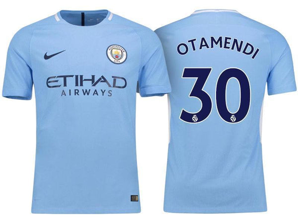 Men 30 Nicolas Otamendi Jersey Home Soccer Manchester City Jersey Premier League - fastssd - Soccer Jersey - CrazyKill