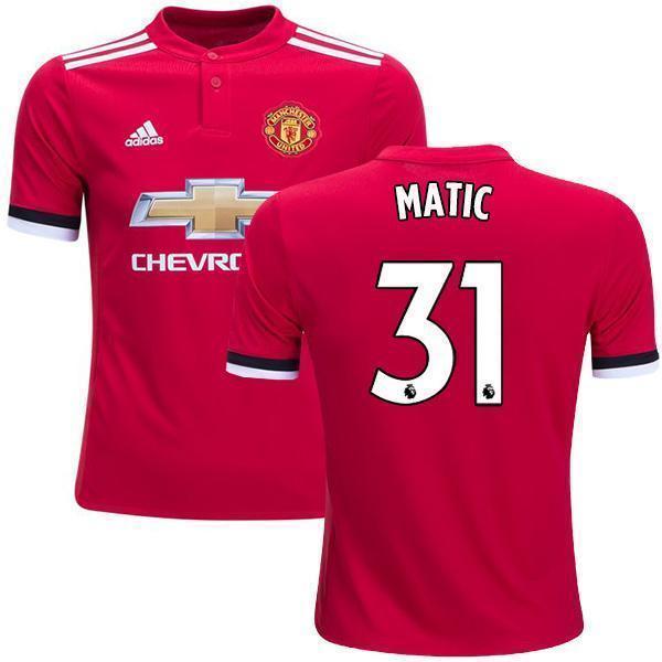 Men 31 Nemanja Matic Jersey Soccer Manchester United Jersey 2018 - fastssd - Soccer Jersey - CrazyKill