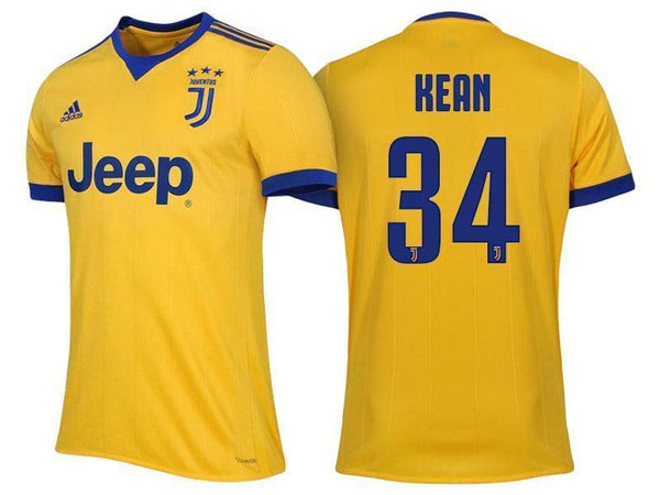 Men 34 Moise Kean Jersey Away Soccer Juventus Jersey 2018 Serie A - fastssd - Soccer Jersey - CrazyKill