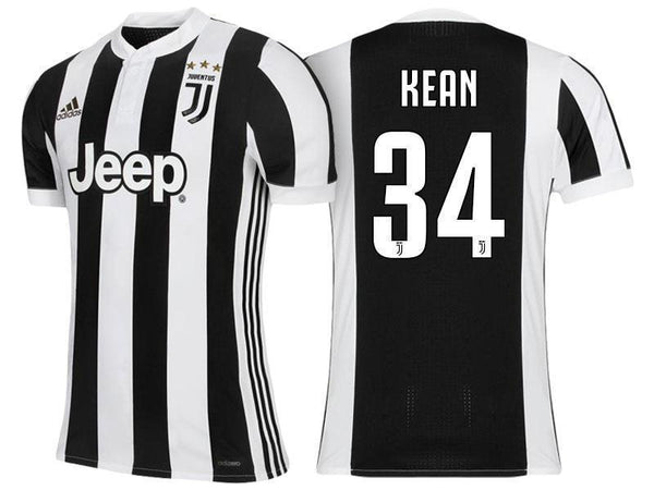 Men 34 Moise Kean Jersey Home Soccer Juventus Jersey 2018 Serie A - fastssd - Soccer Jersey - CrazyKill
