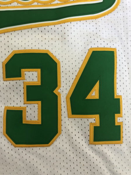 Men 34 Ray Allen Jersey White Seattle Supersonics Jersey Swingman Fanatics - fastssd - NBA Jersey - nRevo