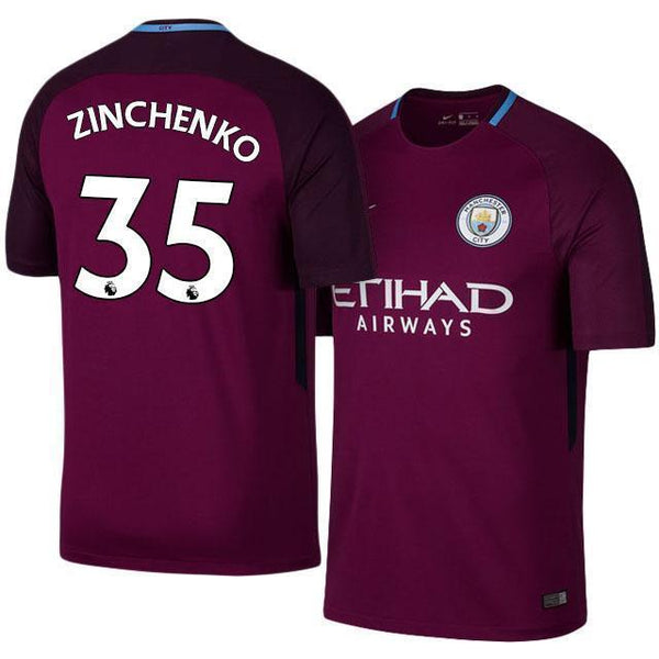 Men 35 Oleksandr Zinchenko Jersey Away Soccer Manchester City Jersey Premier League - fastssd - Soccer Jersey - CrazyKill
