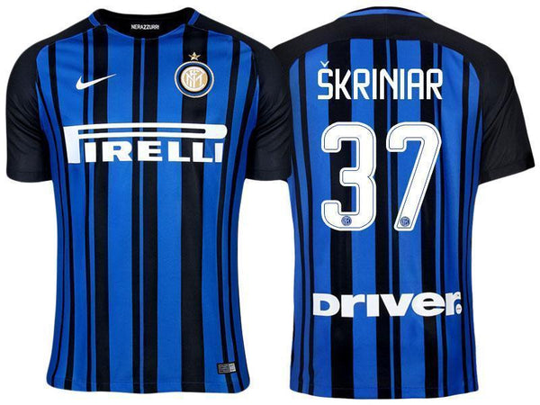 Men 37 Milan Skriniar Jersey Home Soccer Inter Milan FC Jersey 2018 Serie A - fastssd - Soccer Jersey - CrazyKill