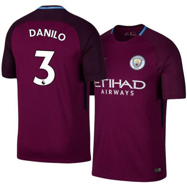 Men 3 Danilo Luiz da silva Jersey Away Soccer Manchester City Jersey Premier League - fastssd - Soccer Jersey - CrazyKill