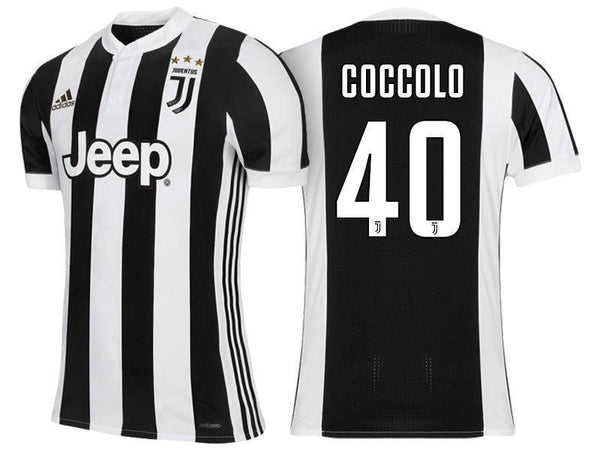 Men 40 Luca Coccolo Jersey Home Soccer Juventus Jersey 2018 Serie A - fastssd - Soccer Jersey - CrazyKill