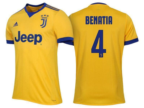 Men 4 Medhi Benatia Jersey Away Soccer Juventus Jersey 2018 Serie A - fastssd - Soccer Jersey - CrazyKill