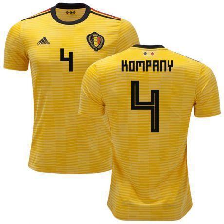 Men 4 Vincent Kompany Jersey Soccer Belgium Jersey 2018 World Cup Jersey - fastssd - Soccer Jersey - CrazyKill