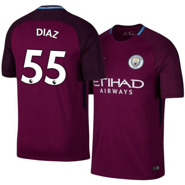 Men 55 Brahim Diaz Away Soccer Manchester City Jersey Premier League - fastssd - Soccer Jersey - CrazyKill