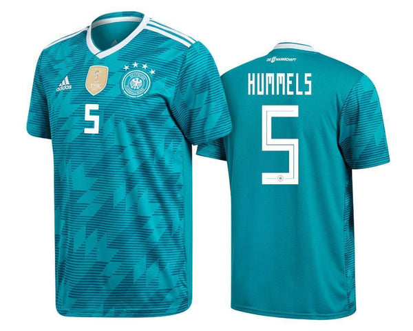 Men #5 Hummels Jersey Away Germany National 2018 FIFA World Cup - fastssd - Soccer Jersey - CrazyKill