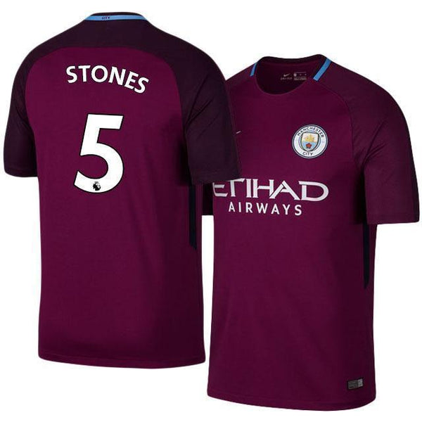 Men 5 John Stones Jersey Away Soccer Manchester City Jersey Premier League - fastssd - Soccer Jersey - CrazyKill