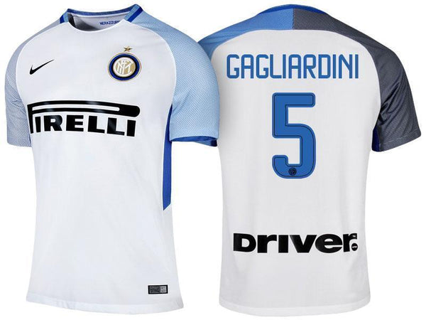 Men 5 Roberto Gagliardini Jersey Away Soccer Inter Milan FC Jersey 2018 Serie A - fastssd - Soccer Jersey - CrazyKill