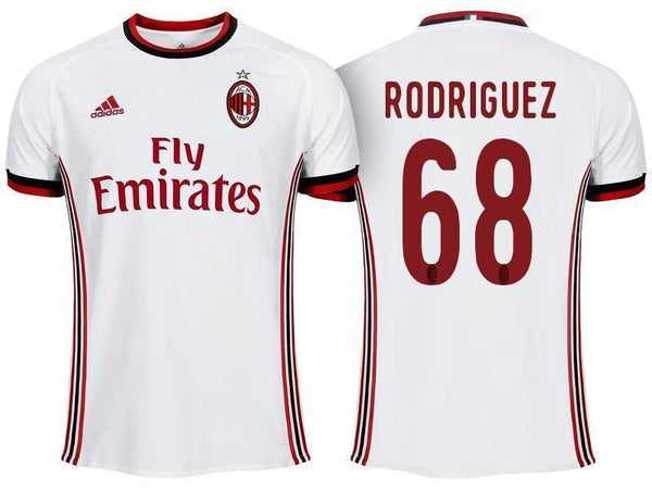 Men 68 Ricardo Rodriguez Jersey Away Soccer AC Milan Jersey 2018 Serie A - fastssd - Soccer Jersey - CrazyKill