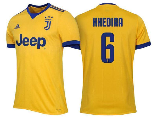 Men 6 Sami Khedira Jersey Away Soccer Juventus Jersey 2018 Serie A - fastssd - Soccer Jersey - CrazyKill