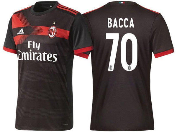 Men 70 Carlos Bacca Jersey Away Soccer AC Milan Jersey 2018 Serie A - fastssd - Soccer Jersey - CrazyKill