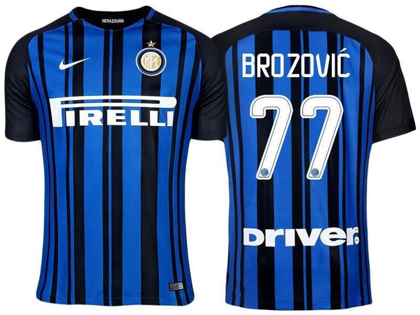 Men 77 Marcelo Brozovic Jersey Home Soccer Inter Milan FC Jersey 2018 Serie A - fastssd - Soccer Jersey - CrazyKill