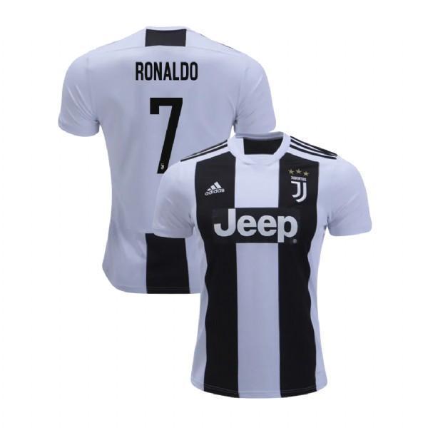 Men 7 Cristiano Ronaldo Jersey Home Soccer Juventus Jersey 2019 Serie A - fastssd - Soccer Jersey - CrazyKill