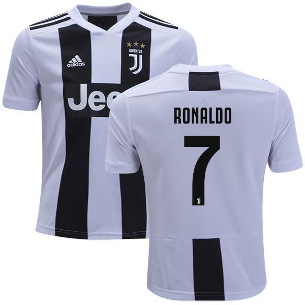 Men 7 Cristiano Ronaldo Jersey Home Soccer Juventus Jersey 2019 Serie A - fastssd - Soccer Jersey - CrazyKill