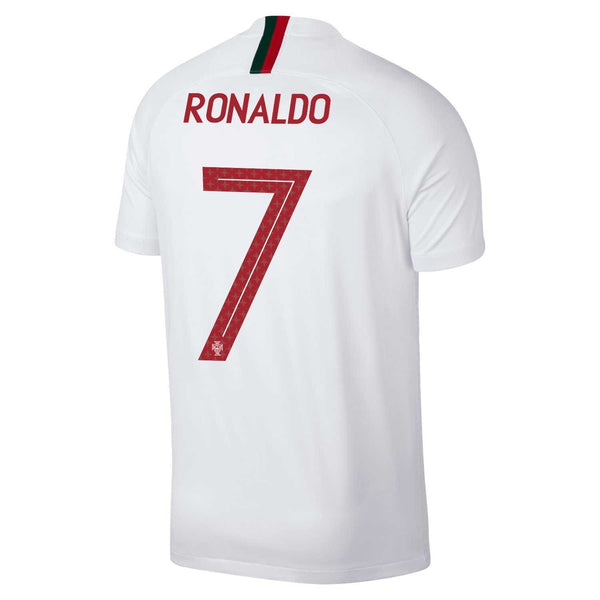 Men #7 Cristiano Ronaldo Jersey Away Portugal National 2018 FIFA World Cup - fastssd - Soccer Jersey - CrazyKill
