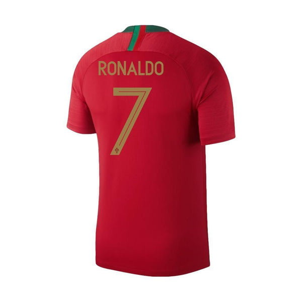 Men #7 Cristiano Ronaldo Jersey Home Portugal National 2018 FIFA World Cup - fastssd - Soccer Jersey - CrazyKill
