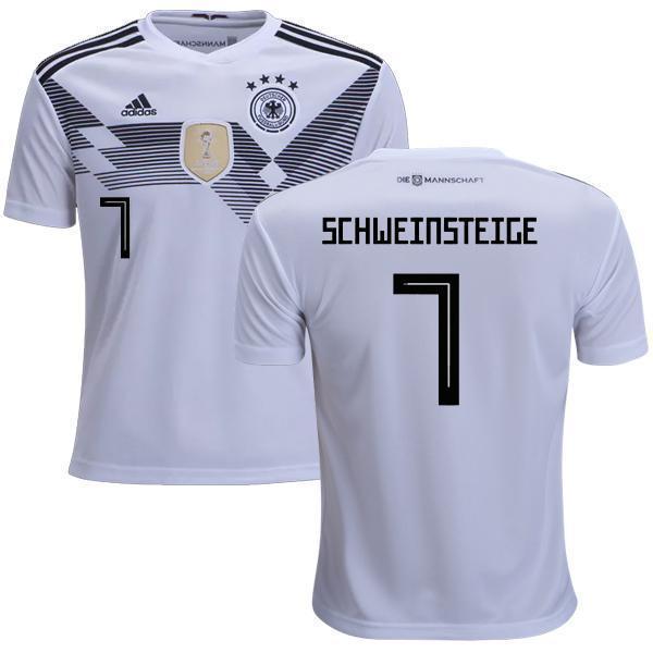 Men #7 Schweinsteiger Jersey Home Germany National 2018 FIFA World Cup - fastssd - Soccer Jersey - CrazyKill