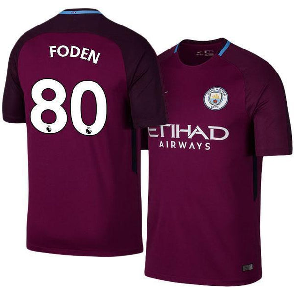 Men 80 Phil Foden Jersey Away Soccer Manchester City Jersey Premier League - fastssd - Soccer Jersey - CrazyKill