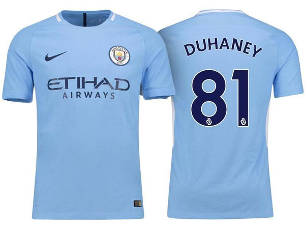 Men 81 Demeaco Duhaney Jersey Home Soccer Manchester City Jersey 2018 Premier League - fastssd - Soccer Jersey - CrazyKill
