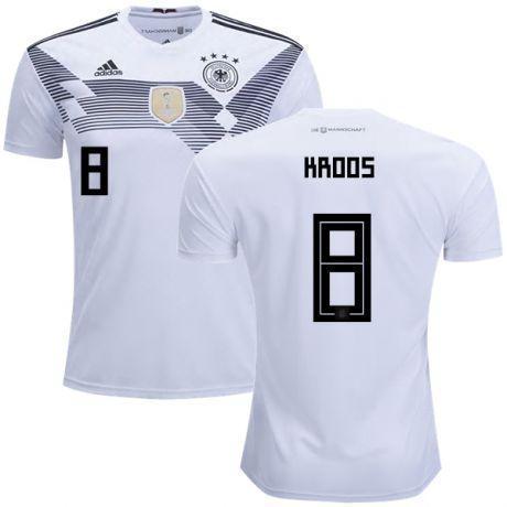 Men #8 Toni Kroos Jersey Home Germany National 2018 FIFA World Cup - fastssd - Soccer Jersey - CrazyKill