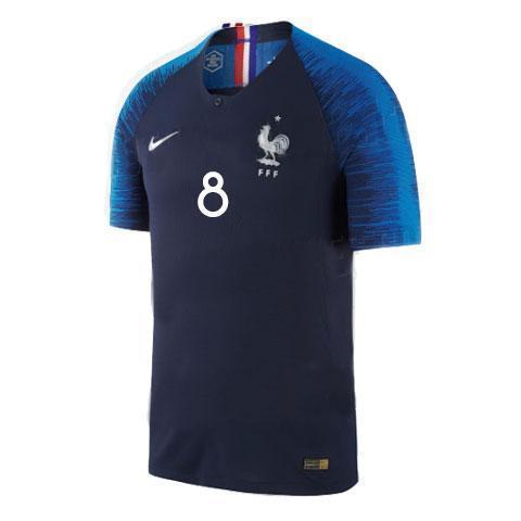 Men #8 Lemar Jersey Blue France National 2018 FIFA World Cup - fastssd - Soccer Jersey - CrazyKill