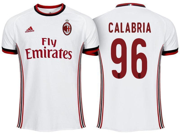 Men 96 Davide Calabria Jersey Away Soccer AC Milan Jersey 2018 Serie A - fastssd - Soccer Jersey - CrazyKill