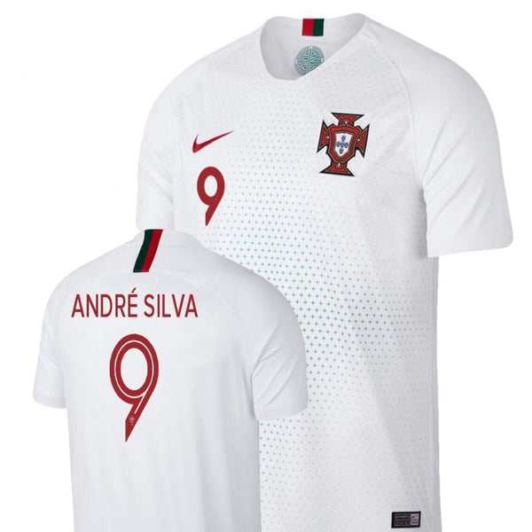 Men #9 Andre Silva Jersey Away Portugal National 2018 FIFA World Cup - fastssd - Soccer Jersey - CrazyKill