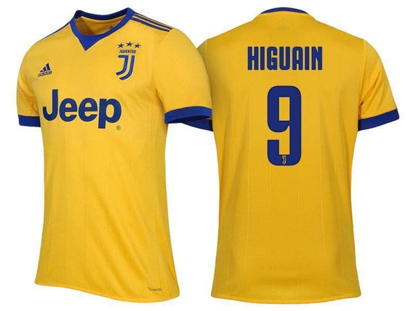 Men 9 Gonzalo Higuain Jersey Away Soccer Juventus Jersey 2018 Serie A - fastssd - Soccer Jersey - CrazyKill