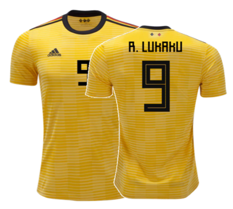 Men 9 Romelu Lukaku Jersey Soccer Belgium Jersey 2018 World Cup Jersey - fastssd - Soccer Jersey - CrazyKill