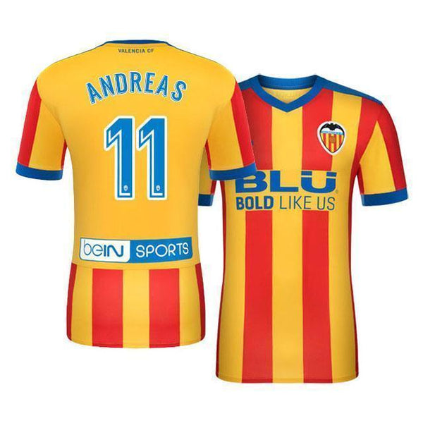 Men 11 Andreas Pereira Jersey Soccer Valencia Jersey 2018 LaLiga - fastssd - Soccer Jersey - CrazyKill