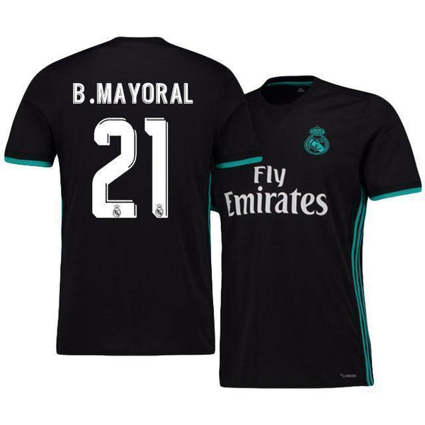 Men 21 Borja Mayoral Jersey Soccer Real Madrid Jersey 2018 LaLiga - fastssd - Soccer Jersey - CrazyKill