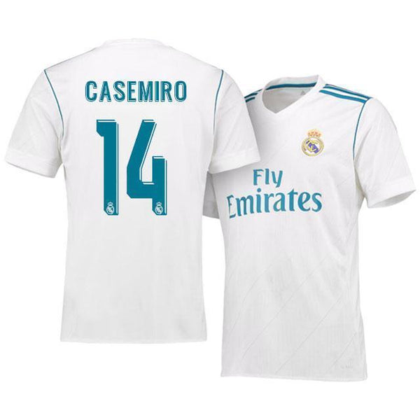Men 14 Casemiro Jersey Soccer Real Madrid Jersey 2018 LaLiga - fastssd - Soccer Jersey - CrazyKill