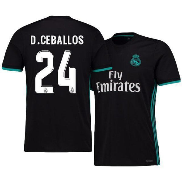 Men 24 Dani Ceballos Jersey Soccer Real Madrid Jersey 2018 LaLiga - fastssd - Soccer Jersey - CrazyKill