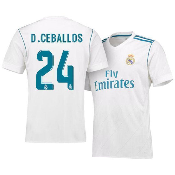 Men 24 Dani Ceballos Jersey Soccer Real Madrid Jersey 2018 LaLiga - fastssd - Soccer Jersey - CrazyKill
