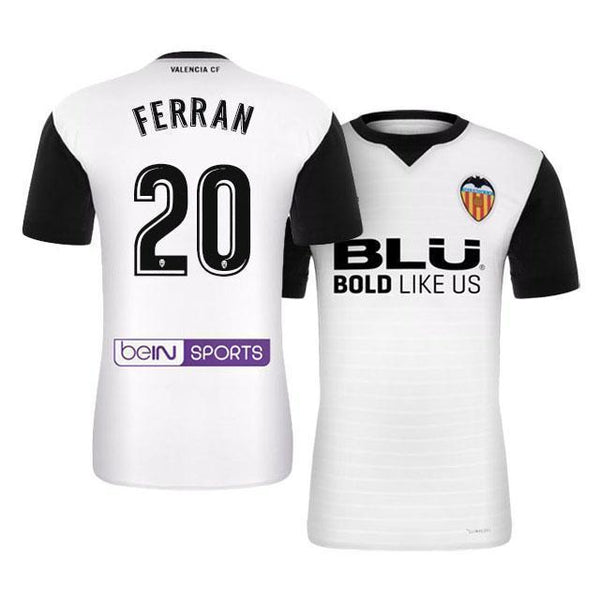 Men 20 Ferran Torres  Jersey Soccer Valencia Jersey 2018 LaLiga - fastssd - Soccer Jersey - CrazyKill